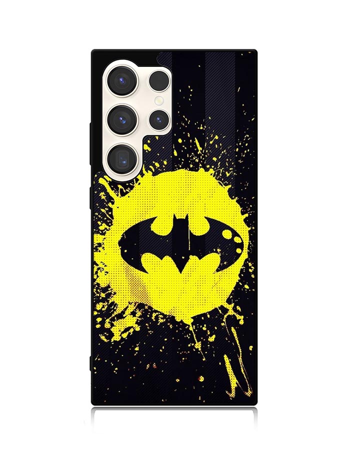 Batman Logo Yellow Samsung Galaxy S25 Ultra 5G Case QC0633
