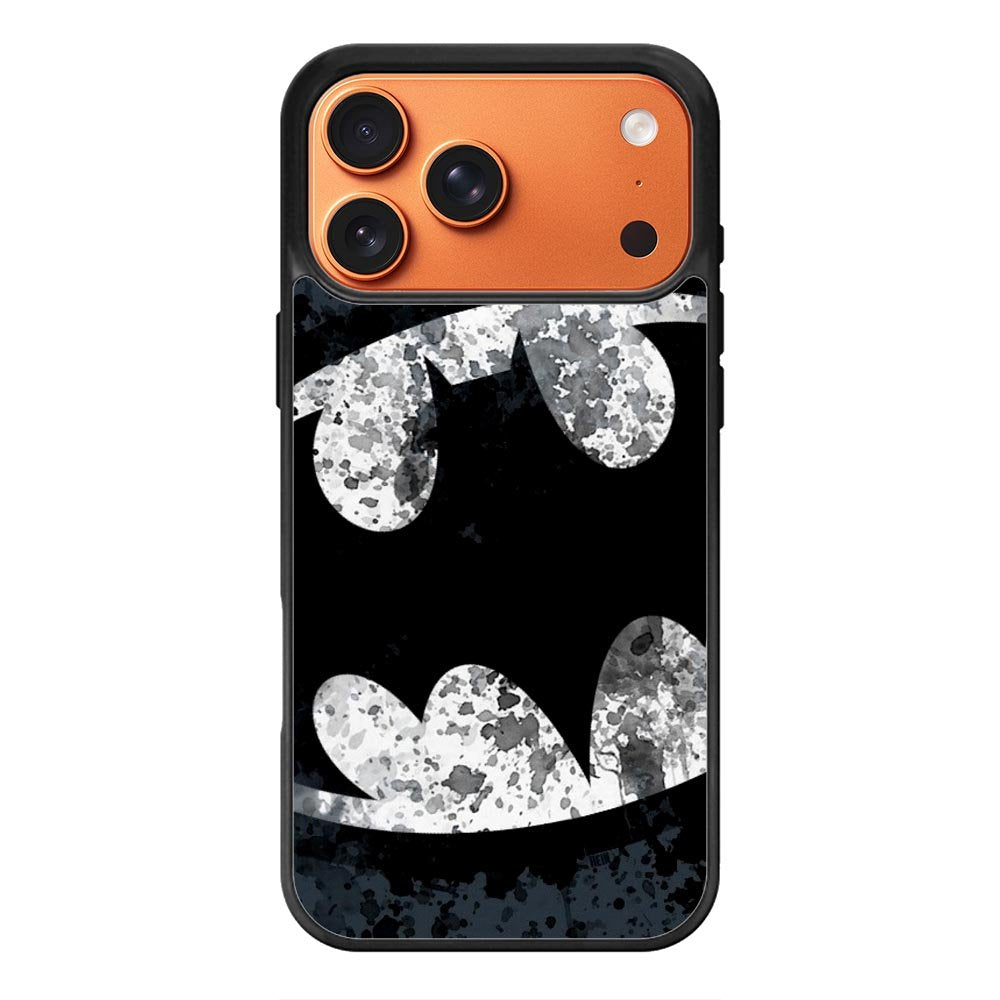 Batman Logo Black iPhone 17 Pro Max Case QC0634
