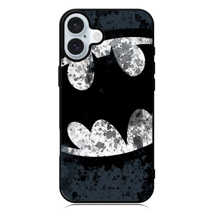 Batman Logo Black iPhone 16 Case QC0634