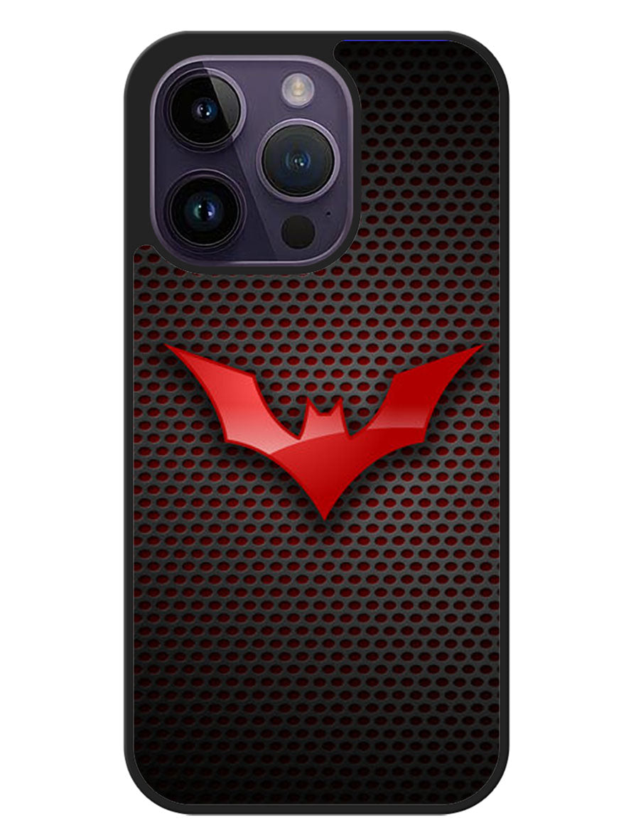 Batman Logo Red iPhone 14 Pro Max Case OV0635