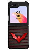 Batman Logo Red Samsung Galaxy Z Flip 5 5G 2023 Case