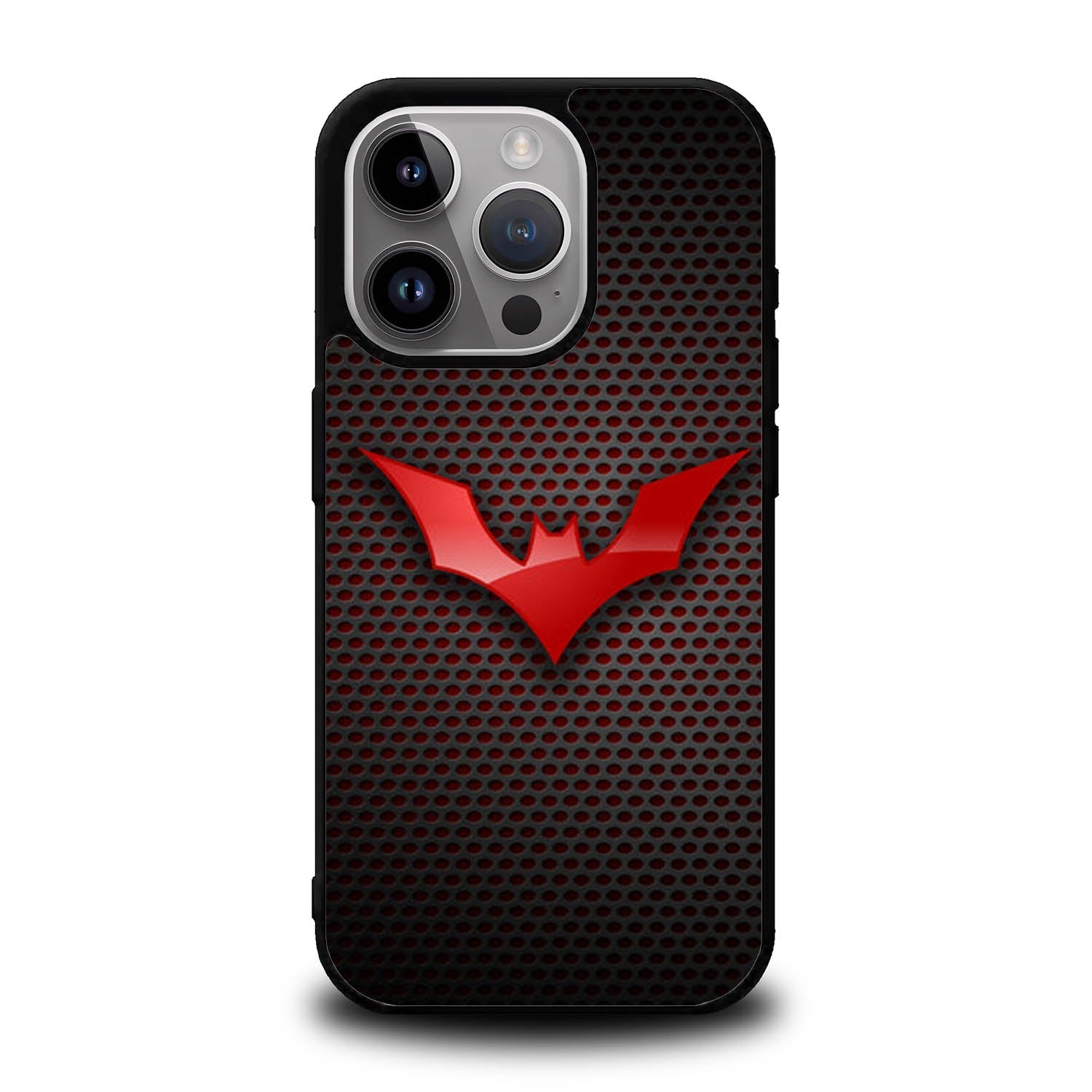 Batman Logo Red iPhone 15 Pro Case OV0635