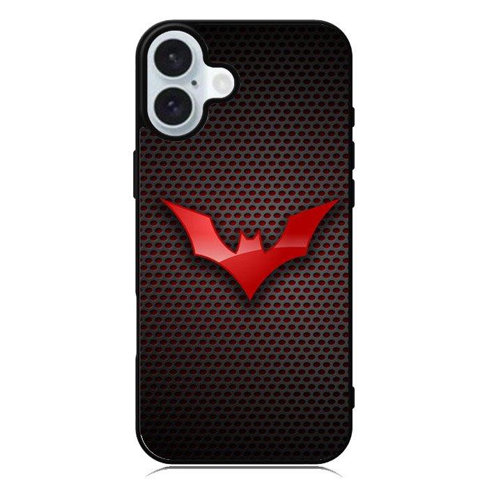 Batman Logo Red iPhone 16 Case