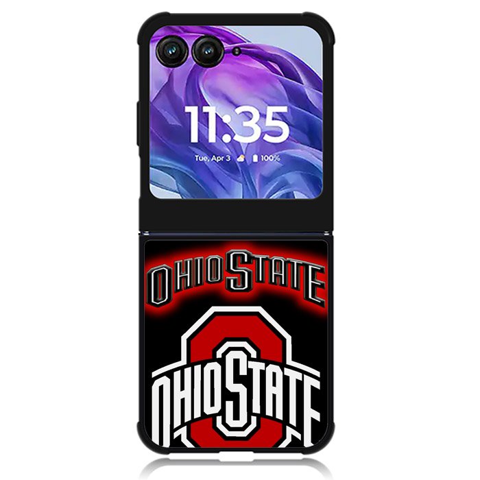 Ohio State Buckeyes logo 1st Motorola Moto Razr Plus 2024 , Moto Razr+ 2024 Case