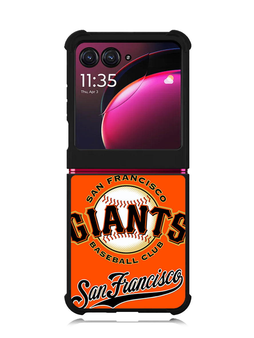 San Francisco Giants Logo Motorola Moto Razr Plus 2023 , Moto Razr+ 2023 Case