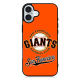 San Francisco Giants Logo iPhone 16 Case