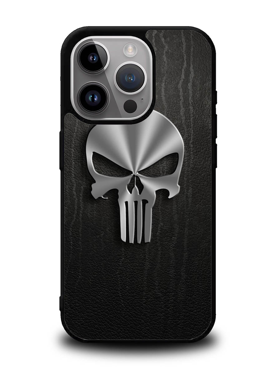 Punisher Logo 3D iPhone 16 Pro Max Case