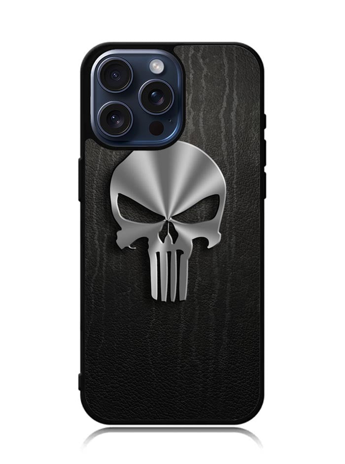 Punisher Logo 3D iPhone 15 Pro Case OV2807