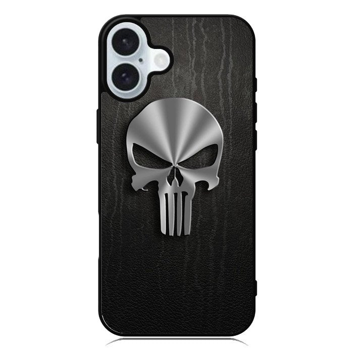 Punisher Logo 3D iPhone 16 Case