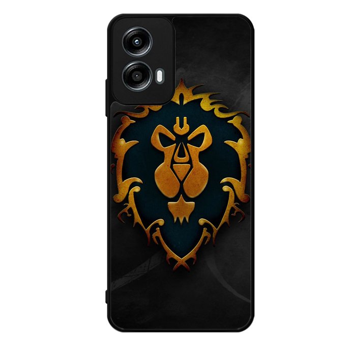 World of Warcraft Alliance Gold Logo Motorola Moto G Play 2024 Case OV0642