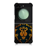 World of Warcraft Alliance Gold Logo Samsung Galaxy Z Flip 6 5G 2024 Case OV0642