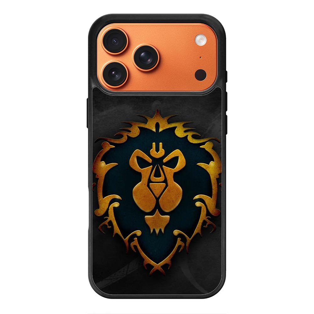 World of Warcraft Alliance Gold Logo iPhone 17 Pro Max Case OV0642