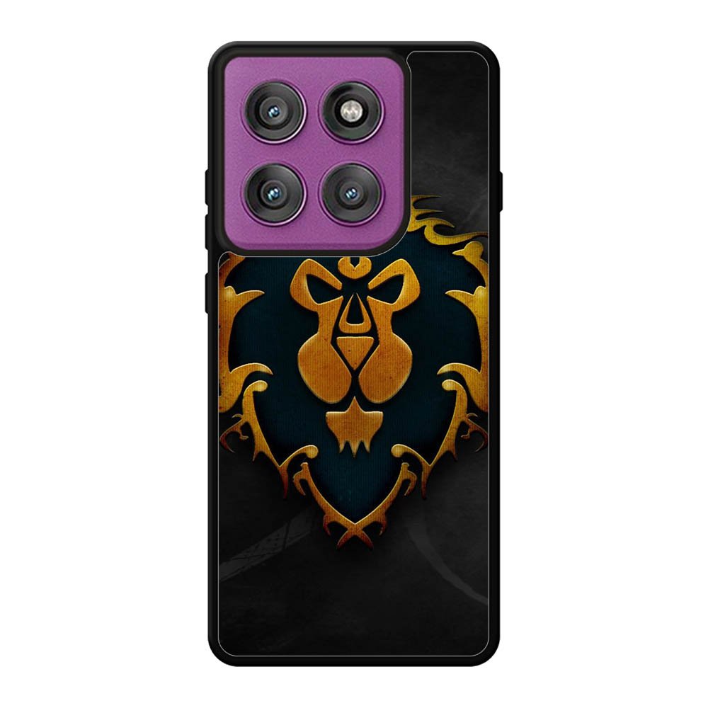 World of Warcraft Alliance Gold Logo Motorola Moto Edge 60 Pro Case OV0642