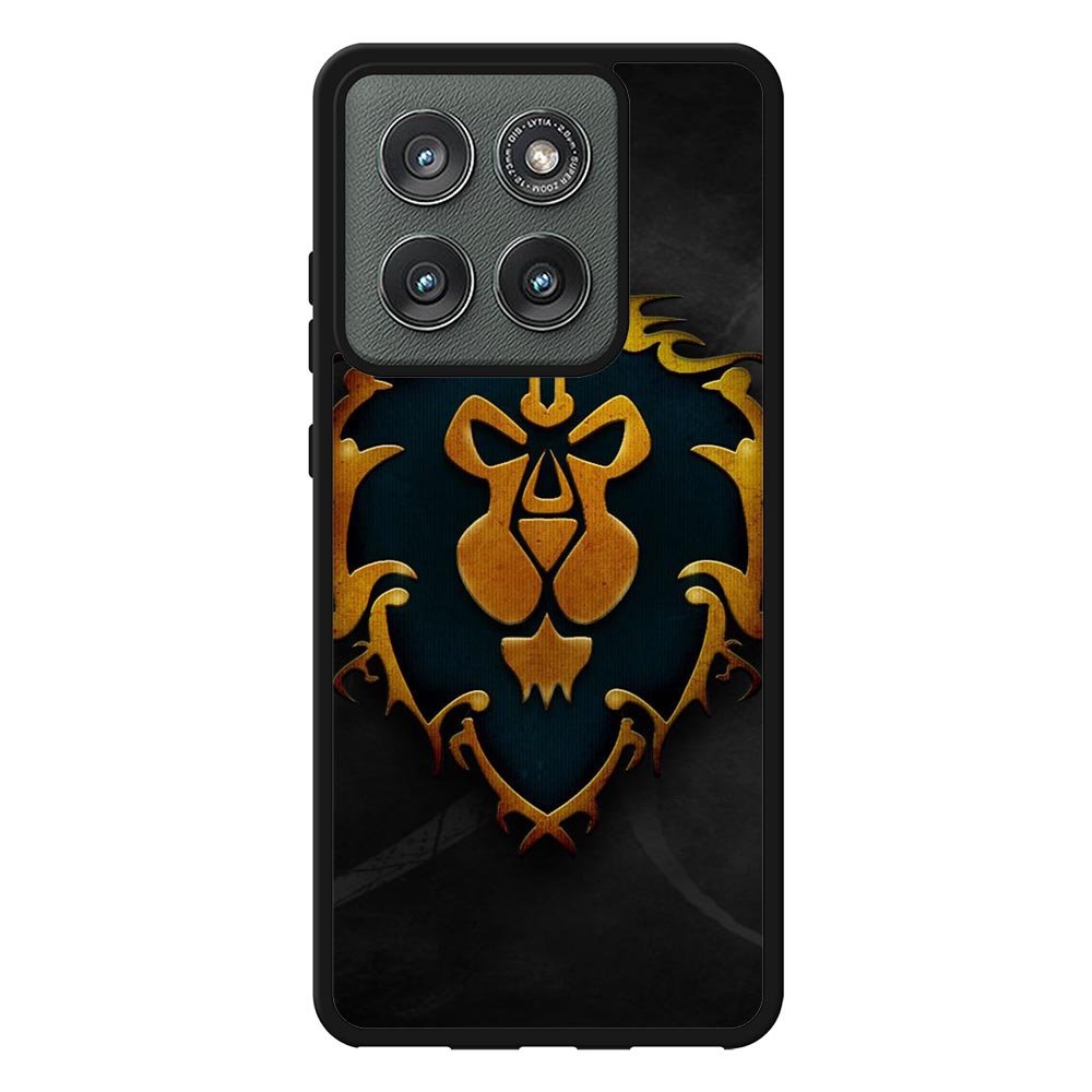 World of Warcraft Alliance Gold Logo Motorola Moto Edge 2025 Case OV0642