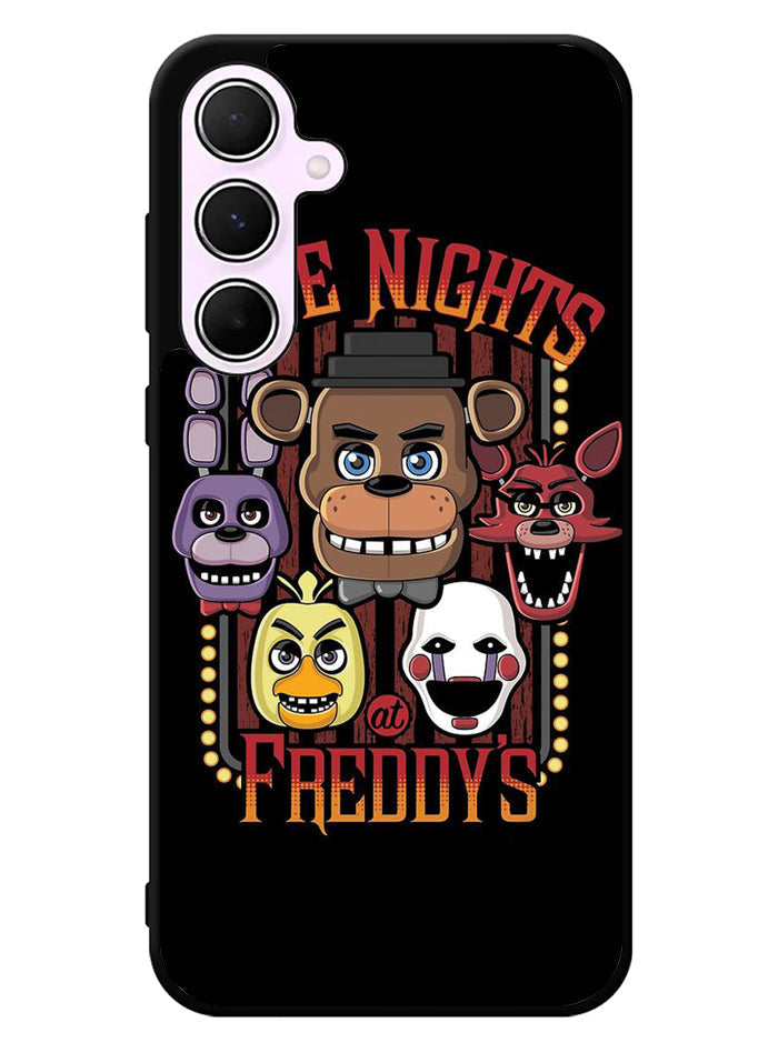 Five Nights At Freddys Characters 1s Samsung Galaxy A55 5G Case
