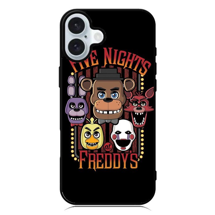 Five Nights At Freddys Characters 1s iPhone 16 Case