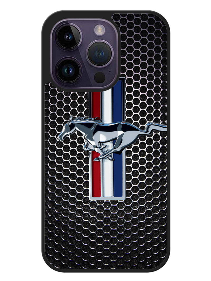 Ford Mustang Carbon Fiber iPhone 14 Pro Case