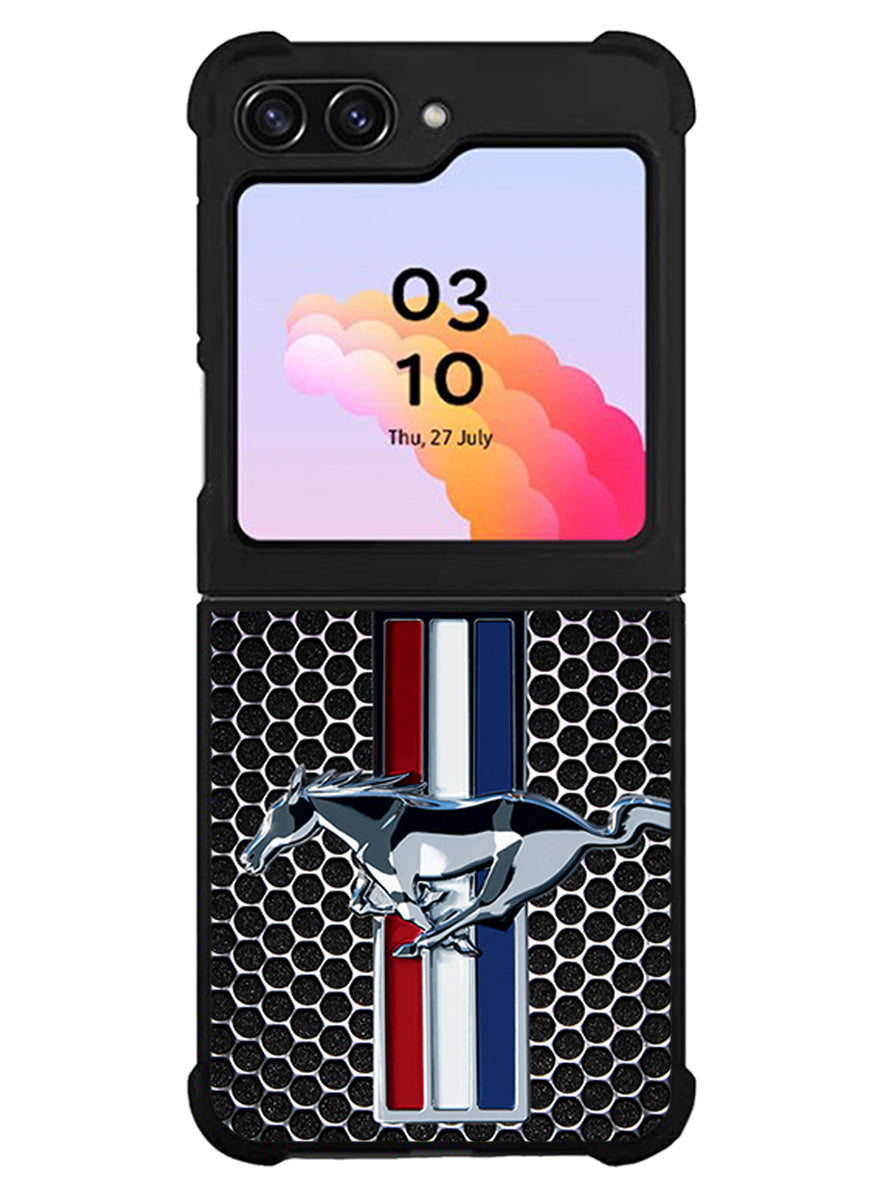 Ford Mustang Carbon Fiber Samsung Galaxy Z Flip 5 5G 2023 Case
