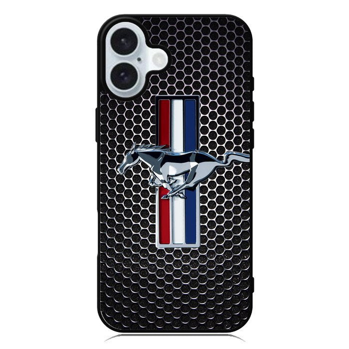 Ford Mustang Carbon Fiber iPhone 16 Plus Case