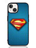 Superman Blue Carbon Logo iPhone 14 Case