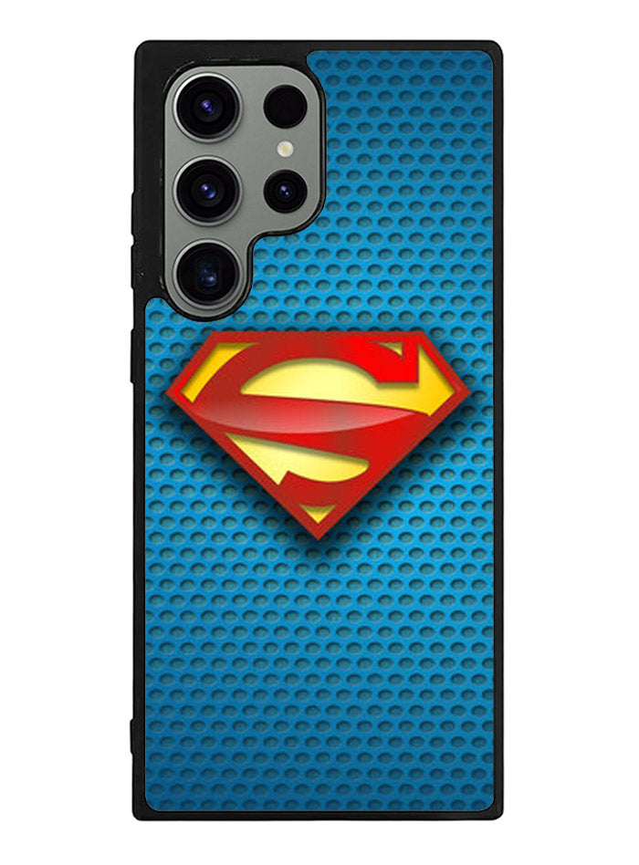 Superman Blue Carbon Logo Samsung Galaxy S23 Ultra 5G Case