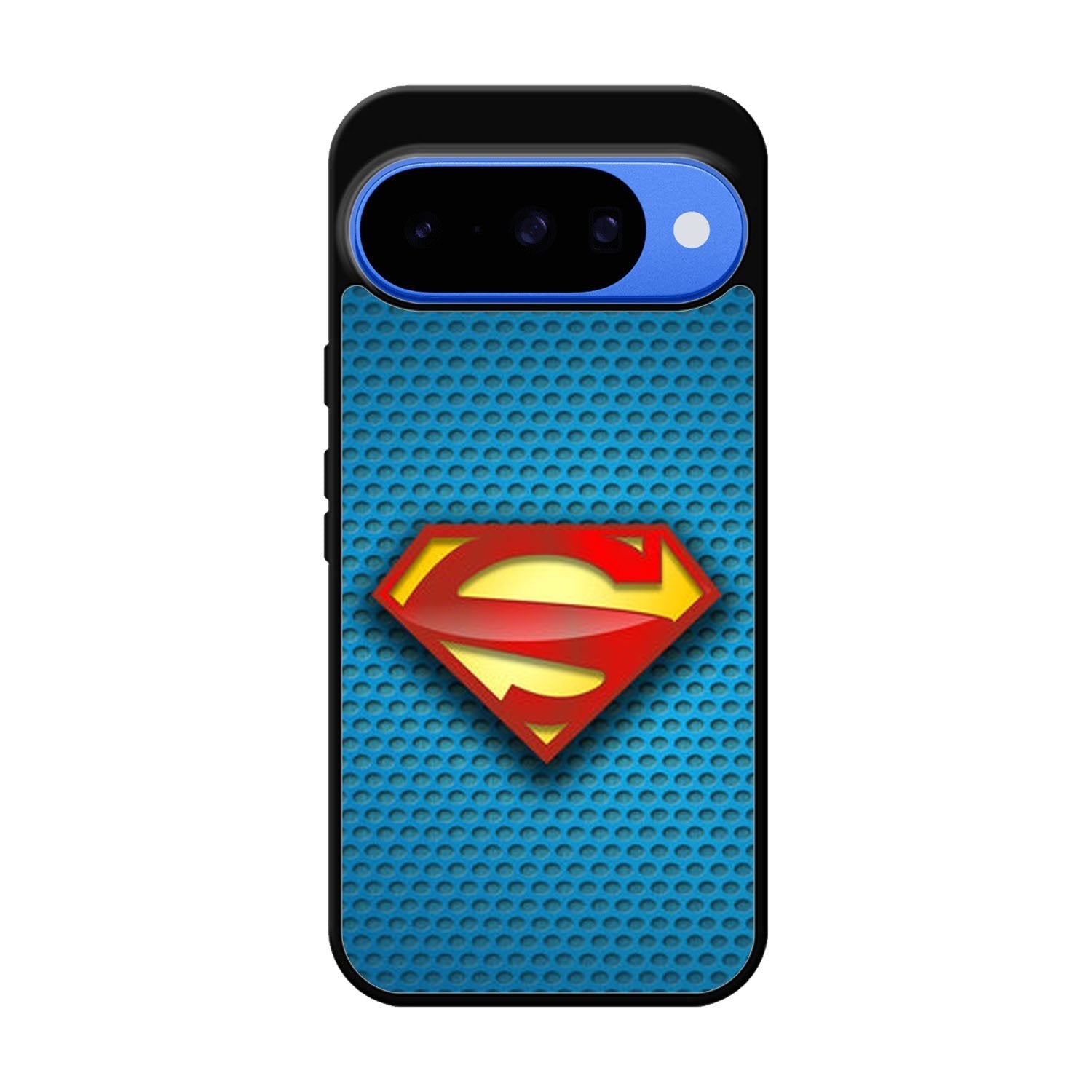 Superman Blue Carbon Logo Google Pixel 10 Case