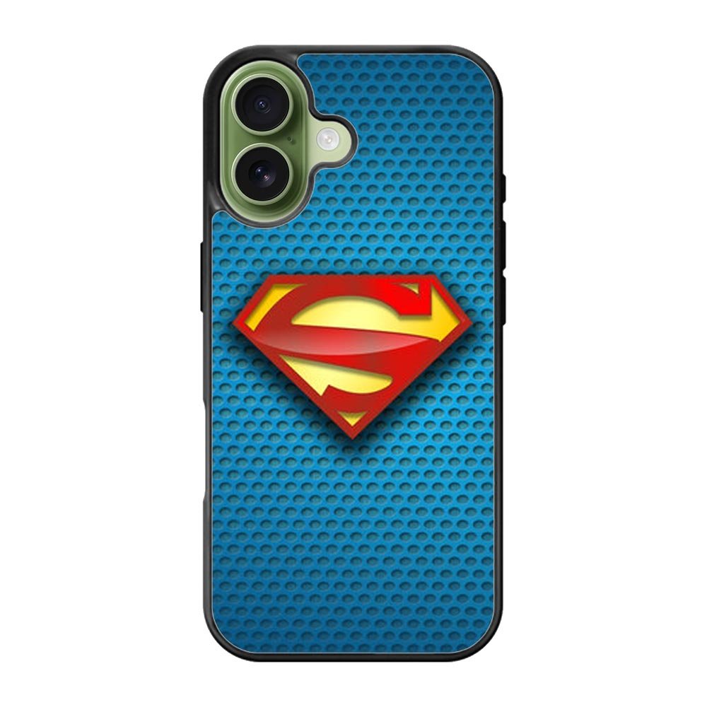 Superman Blue Carbon Logo iPhone 17 Case