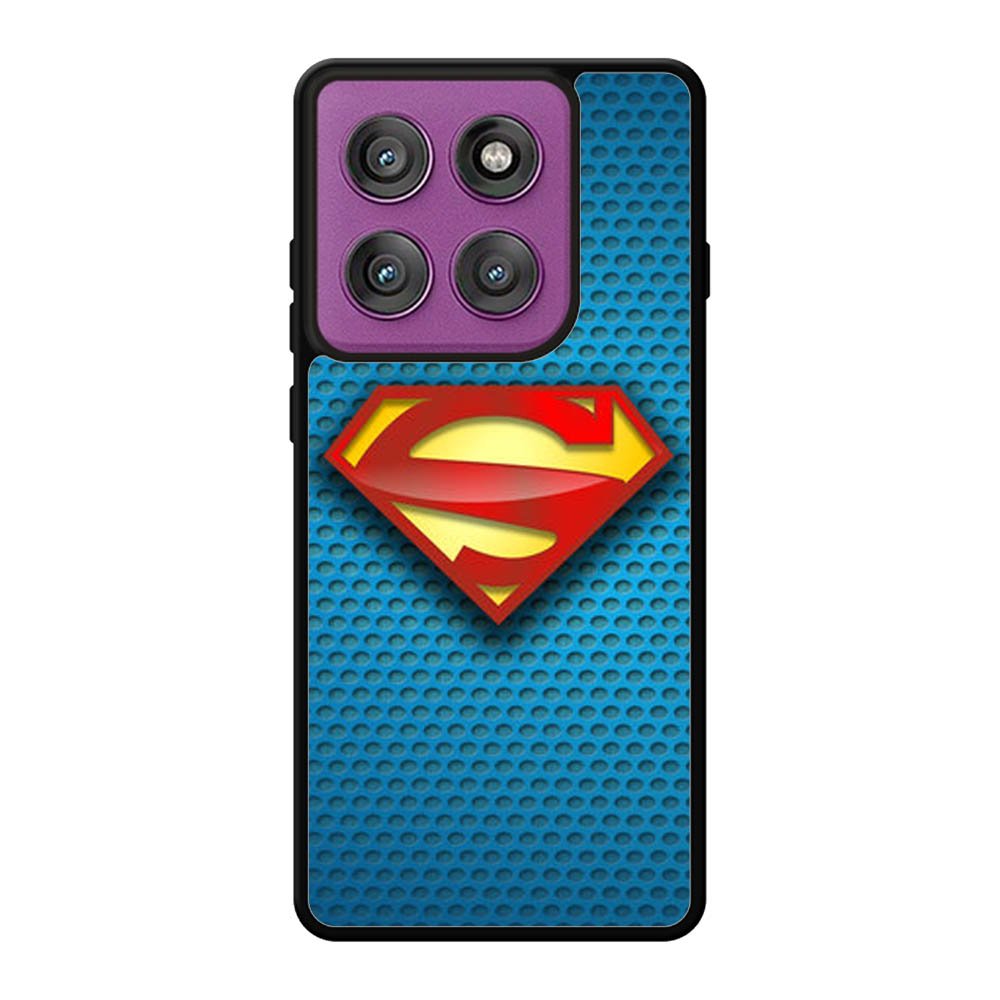 Superman Blue Carbon Logo Motorola Moto Edge 60 Pro Case