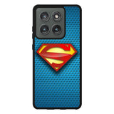 Superman Blue Carbon Logo Motorola Moto Edge 2025 Case