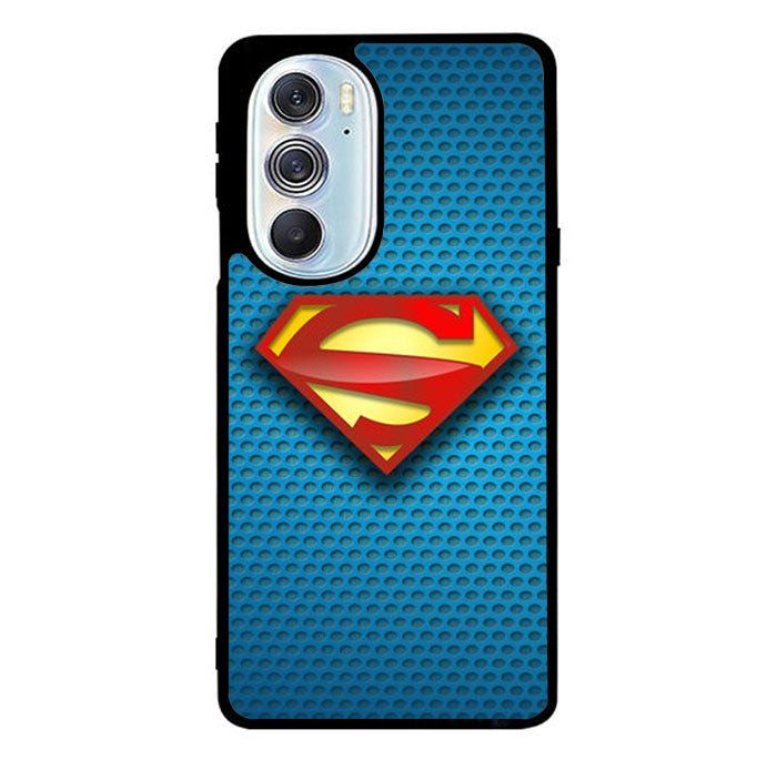 Superman Blue Carbon Logo Motorola Moto Edge 2022 Case