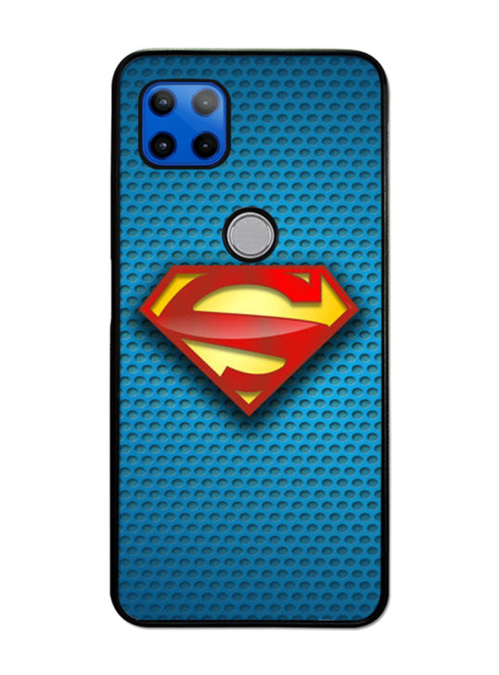 Superman Blue Carbon Logo Motorola Moto G 5G Case , Moto One 5G Ace Case