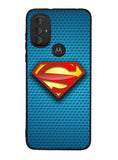 Superman Blue Carbon Logo Motorola Moto G Pure 2021 , Moto G Power 2022 Case