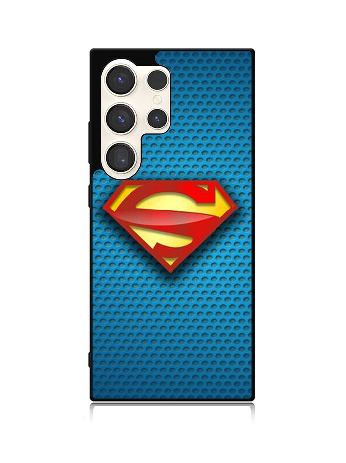 Superman Blue Carbon Logo Samsung Galaxy S25 Ultra 5G Case