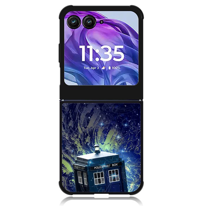 Doctor Who Tardis Police Box Motorola Moto Razr Plus 2024 , Moto Razr+ 2024 Case