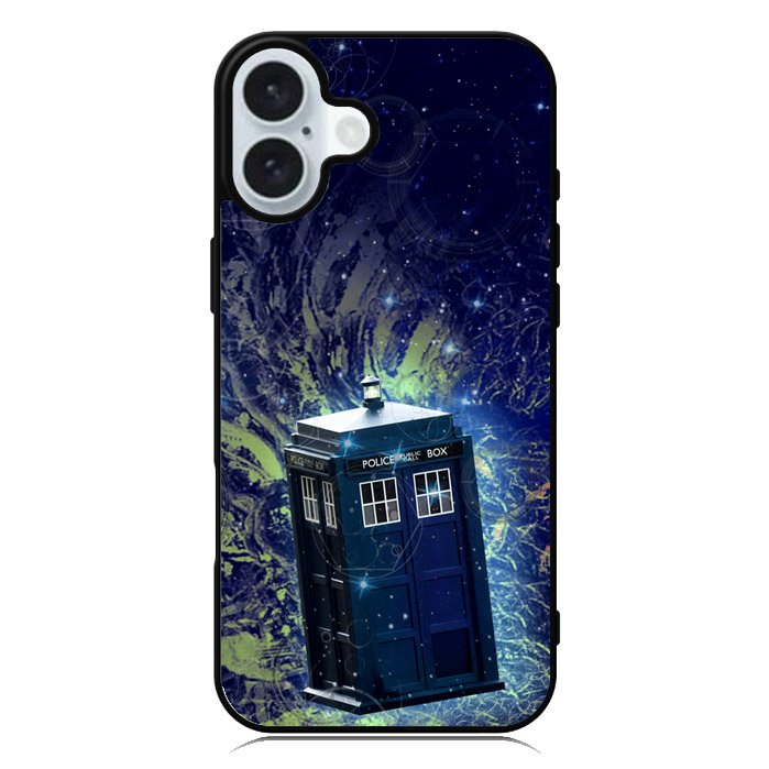 Doctor Who Tardis Police Box iPhone 16 Plus Case