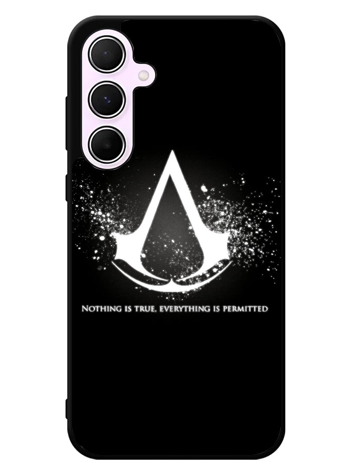 Assassins Creed Symbol Glow Samsung Galaxy A35 5G Case