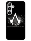 Assassins Creed Symbol Glow Samsung Galaxy S25 5G Case