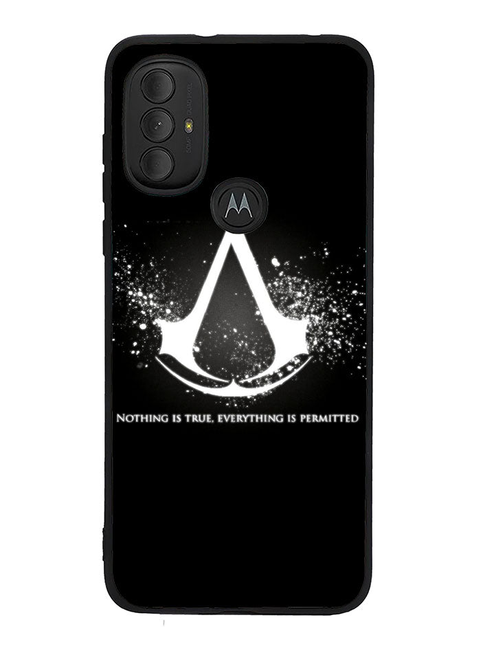 Assassins Creed Symbol Glow Motorola Moto G Pure 2021 , Moto G Power 2022 Case