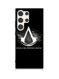 Assassins Creed Symbol Glow Samsung Galaxy S24 Ultra 5G Case