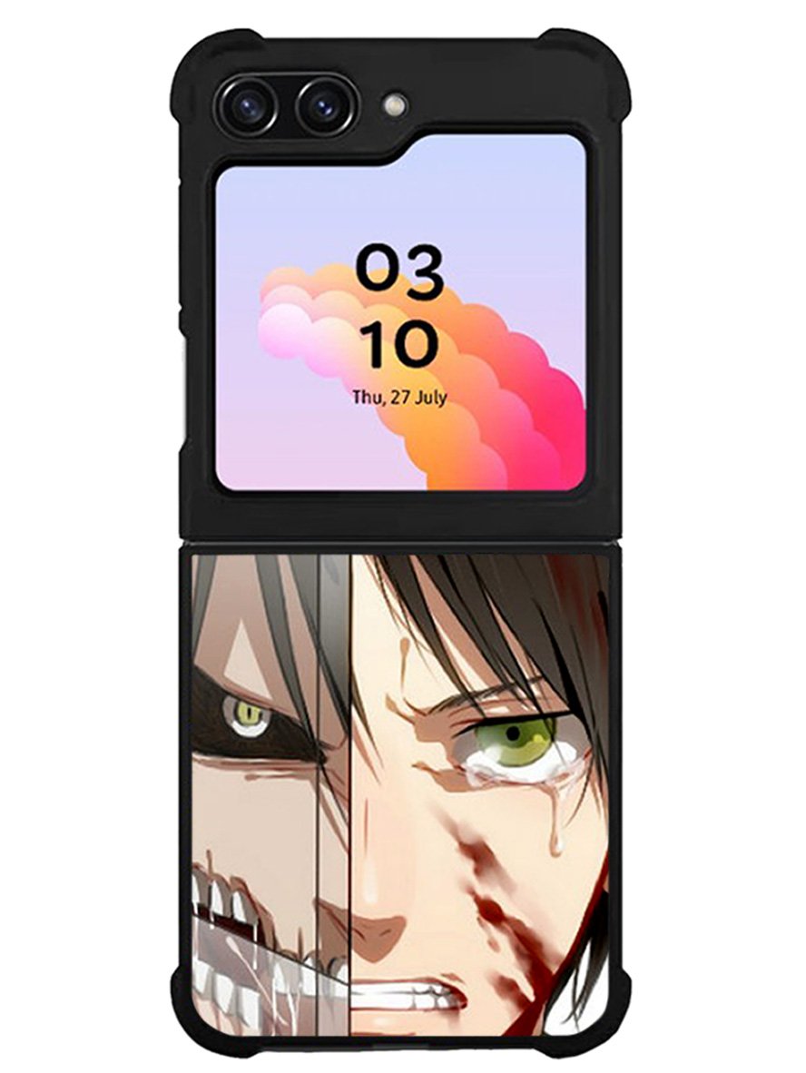 attack on titan eren Samsung Galaxy Z Flip 5 5G 2023 Case OV0660