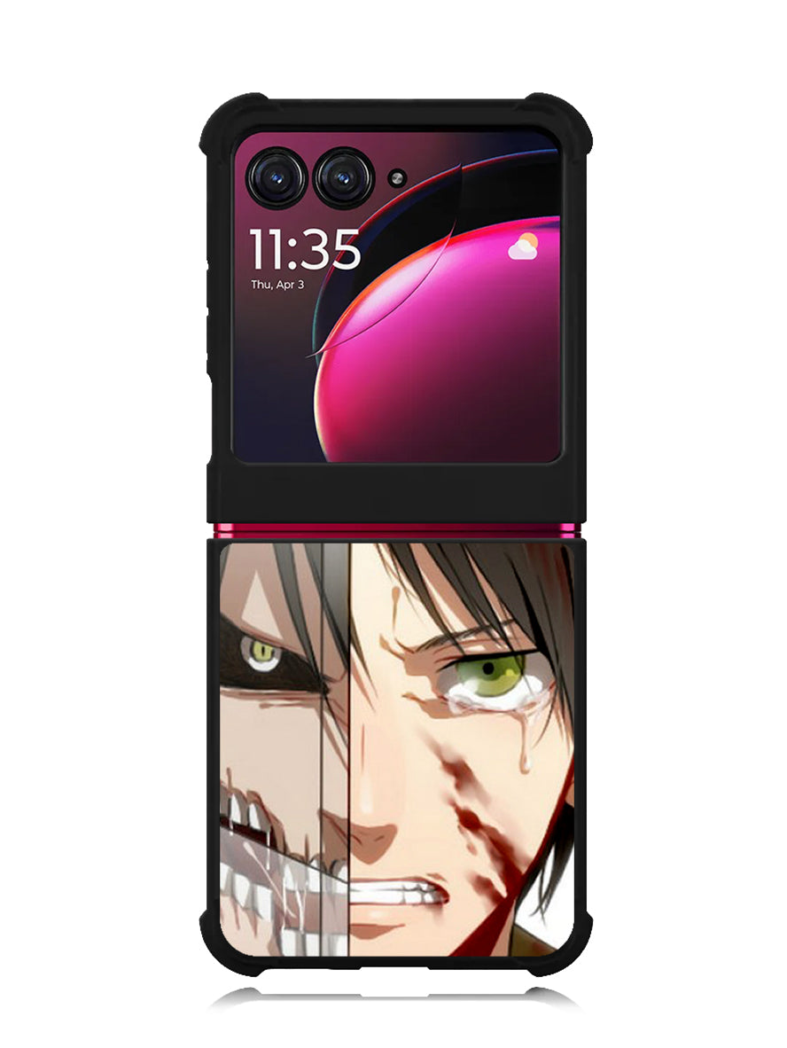attack on titan eren Motorola Moto Razr Plus 2023 , Moto Razr+ 2023 Case OV0660