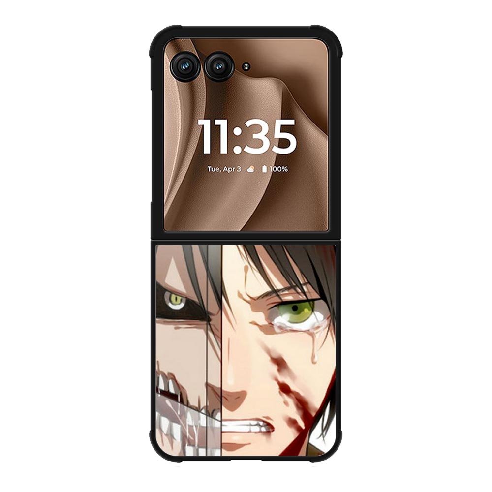 attack on titan eren Motorola Moto RAZR Plus 2025 Case OV0660