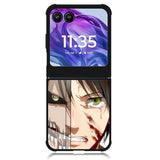 attack on titan eren Motorola Moto Razr Plus 2024 , Moto Razr+ 2024 Case OV0660
