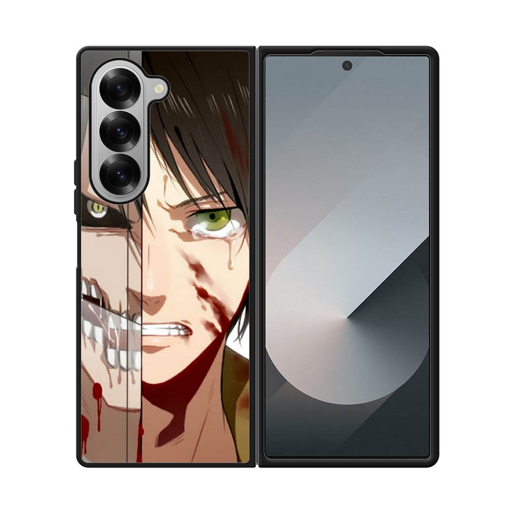 attack on titan eren Samsung Galaxy Z Fold 7 5G Case OV0660