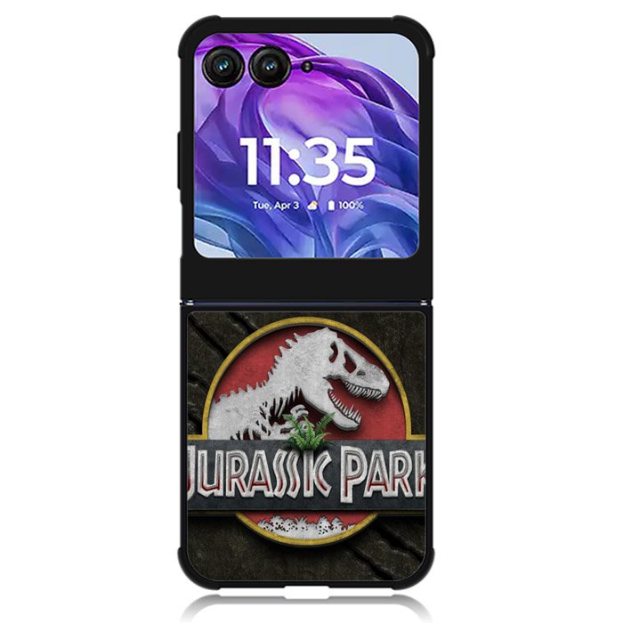 jurassic park Logo Motorola Moto Razr Plus 2024 , Moto Razr+ 2024 Case OV0662