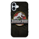 jurassic park Logo iPhone 16 Plus Case QC0662