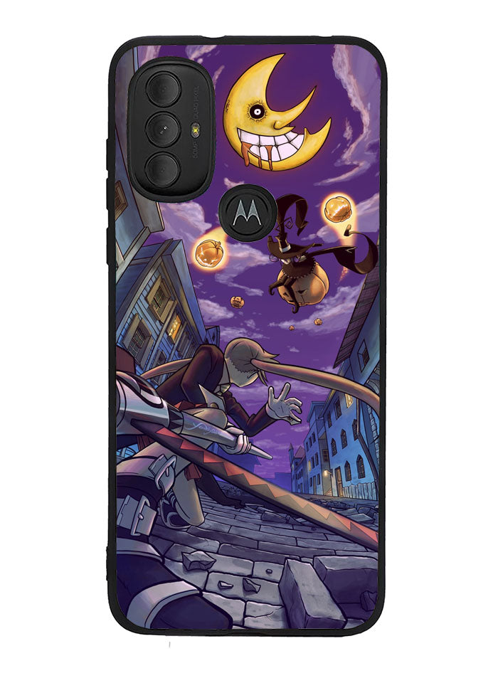 Soul Eater Blair And Maka Motorola Moto G Pure 2021 , Moto G Power 2022 Case