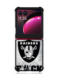 oakland raiders logo 8th Motorola Moto Razr Plus 2023 , Moto Razr+ 2023 Case