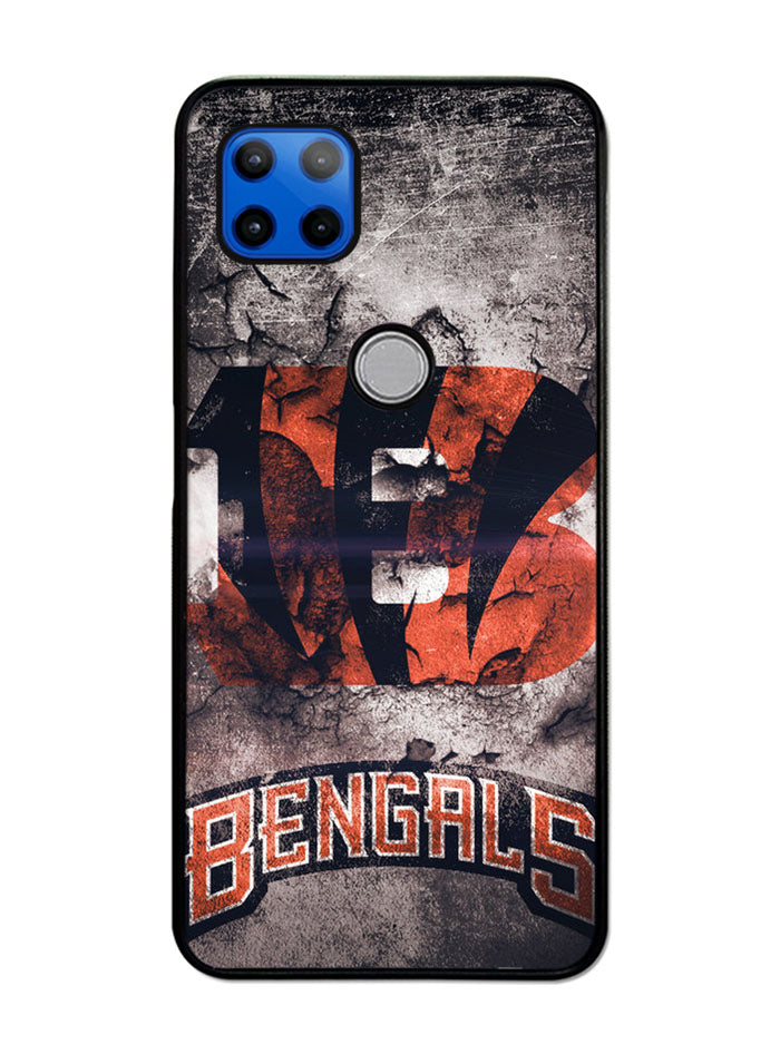 Cincinnati Bengals Logo Motorola Moto G 5G Case , Moto One 5G Ace Case
