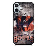 Cincinnati Bengals Logo iPhone 16 Case